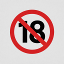 18 Plus Age Restriction Icon