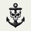 DashDeckCornr Pirate Anchor Logo